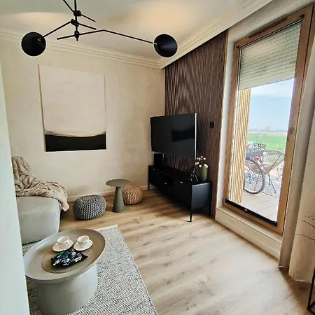 Lägenhet M&k Przytulny Z Tarasem - Wyspa Sobieszewska Gdańsk