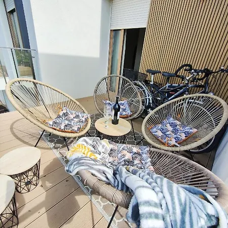 Appartamento M&k Przytulny Z Tarasem - Wyspa Sobieszewska